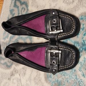 Aerosoles leather flates. Size 9.5